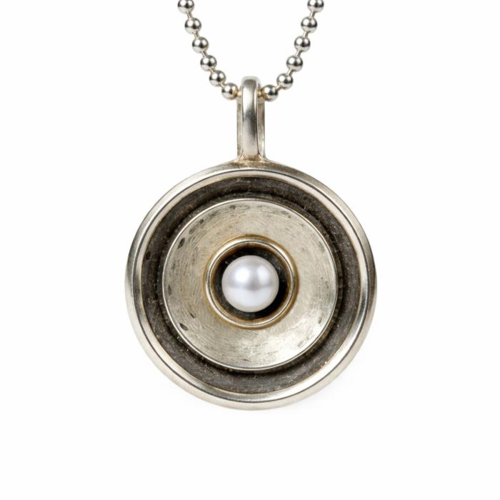 Perlen-Anhänger 925 Silber