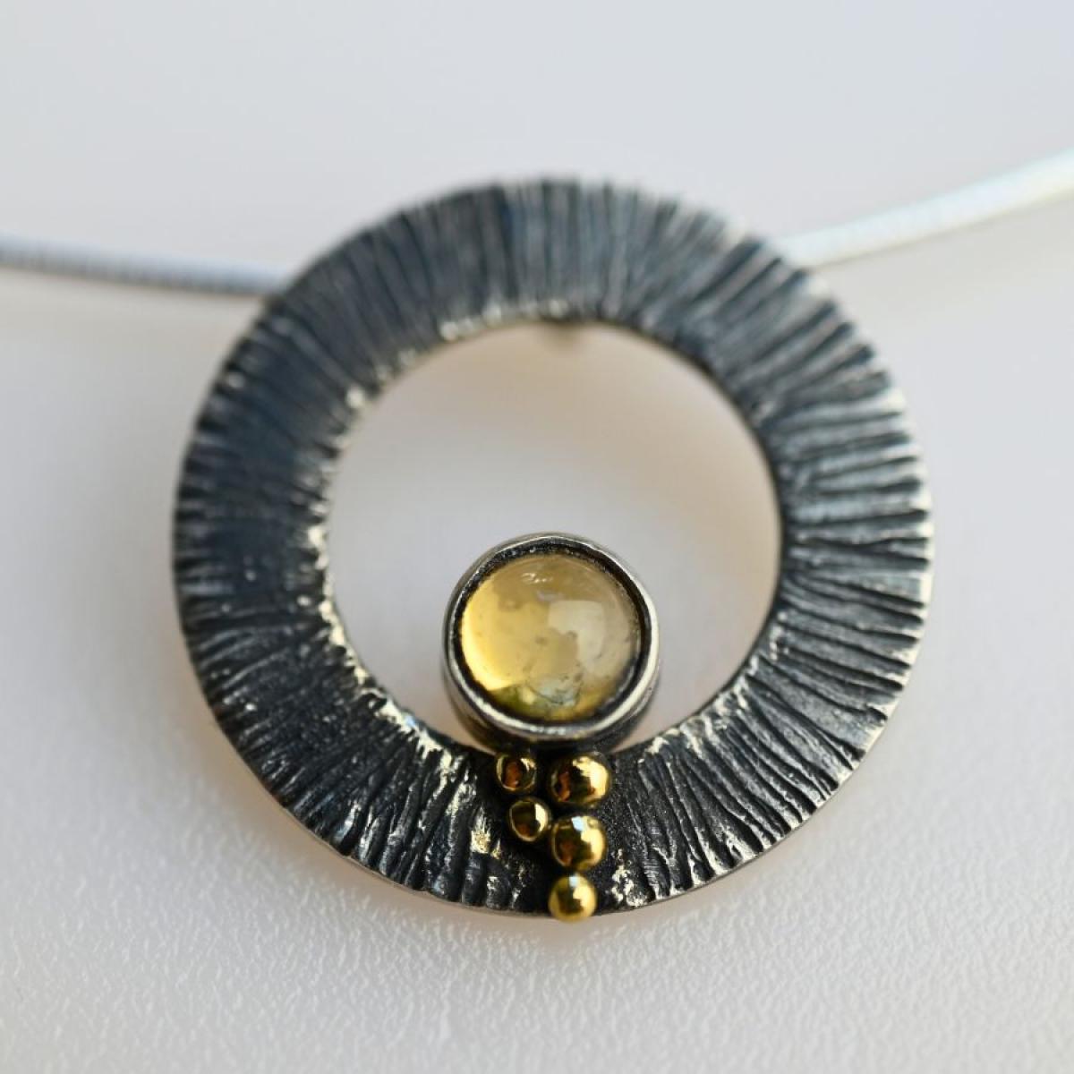 Collier Antik Silber